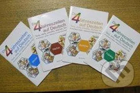 Die 4 Jahreszeiten auf Deutsch (Čtyři roční období) - 4x sešit komplet - kniha z kategorie Jazykové učebnice a slovníky