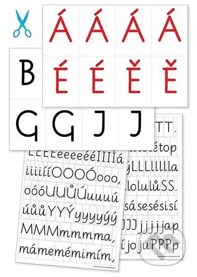 Comenia Script (Písmena k vystřihování) - Radana Lencová - kniha z kategorie 1. stupeň