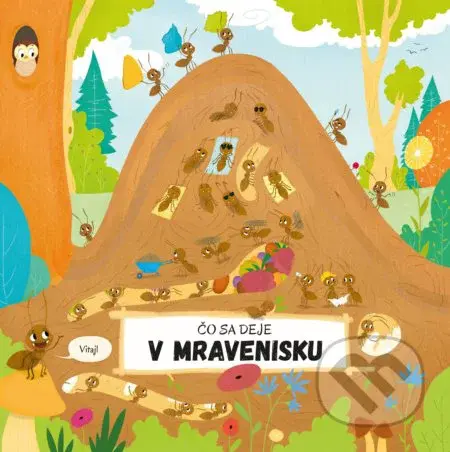 Čo sa deje v mravenisku - Petra Bartíková, Magdalena Takáčová (ilustrátor) - kniha z kategorie Pro děti