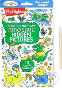 Scratch-And-Play Dinosaur Hidden Pictures - Highlights - kniha z kategorie Naučné knihy