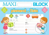 Maxi Blok - písmená a čísla - kniha z kategorie Mateřská škola a předškoláci