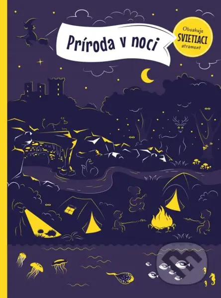 Príroda v noci - Petra Bartíková, Zuzana Kurucová (ilustrátor) - kniha z kategorie Naučné knihy