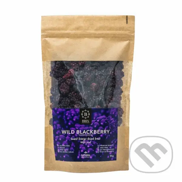 Mrazom sušená lesná černica 95g,Mrazom sušená lesná černica 95g