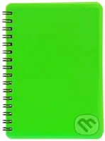 Plastic blok NEON zelený A6