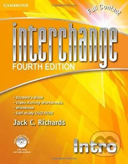 Interchange Fourth Edition Intro: Full Contact with Self-study DVD-ROM - kniha z kategorie Jazykové učebnice a slovníky