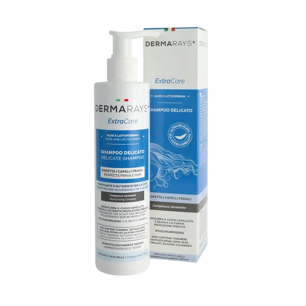 DERMARAYS EXTRACARE jemný šampon pro křehké vlasy 250 ml