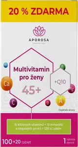 APOROSA Multivitamin pro ženy 45+, 120 tablet