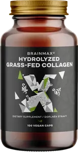 BRAINMAX Hydrolyzovaný GrassFed Collagen 100 kapslí