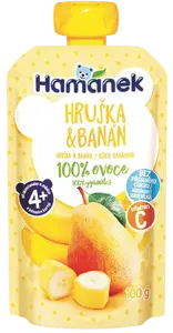 HAMÁNEK kapsička Hruška a banán 100 g