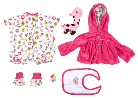 Reborn Set oblečení s hračkou Baby 2