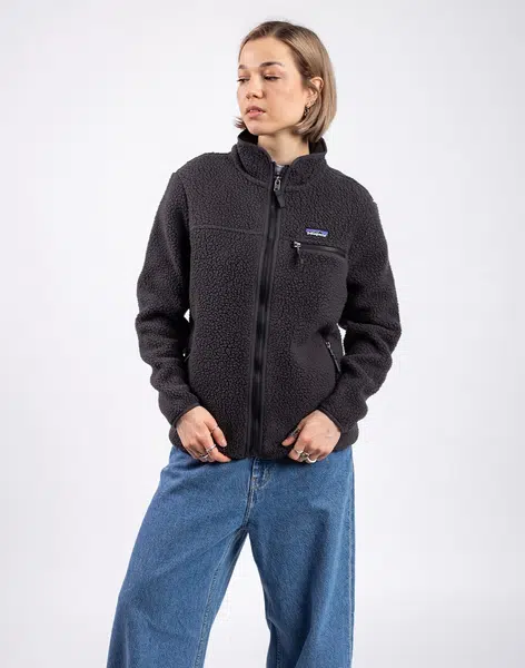 Patagonia W's Retro Pile Jacket Ink Black L