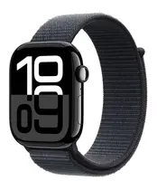 APPLE Watch Series 10 Cellular 46mm Klavírně černý hliník s inkoustovým provlékacím řemínkem