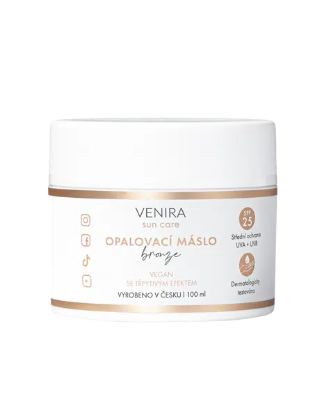 VENIRA Opalovací máslo "bronze" SPF 25 100 ml