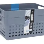Úložný koš (2 ks) 1,25 l, různé barvy