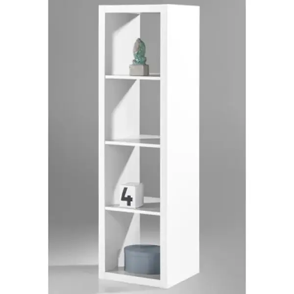 Regál Style 4x1, bílý