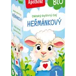 APOTHEKE Dětský čaj BIO heřmánkový 20 x 1 g