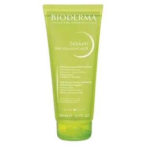 BIODERMA Sébium Gel moussant actif intenzivní hloubkově čisticí gel pro mastnou pleť a akné 200 ml