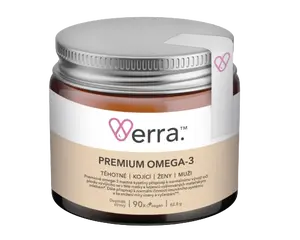 VERRA Premium Omega-3, 90 kapslí