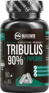 MAXXWIN Tribulus 90% + Piperine 90 kapslí