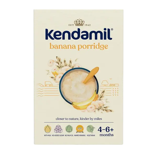 KENDAMIL Mléčná kaše s banánem 4m+ 150 g