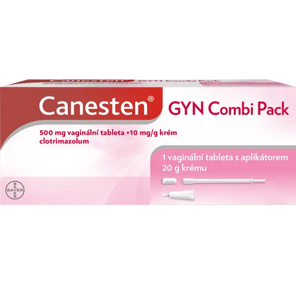 CANESTEN GYN Combi Pack, krém a vaginální tableta
