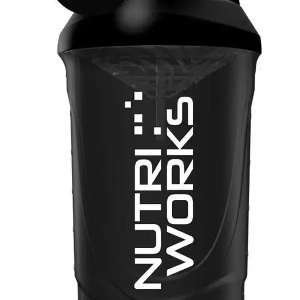 NUTRIWORKS Šejkr černý 600 ml