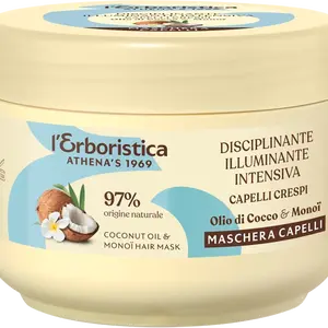 ERBORISTICA Instantní maska na suché a poškozené vlasy s kokosovým olejem a monoi 200 ml