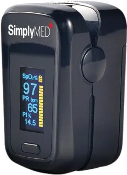 SIMPLYMED Pulzní oxymetr M 170