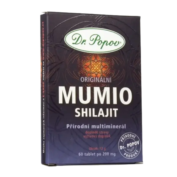 DR.POPOV Mumio 200mg 60 tablet