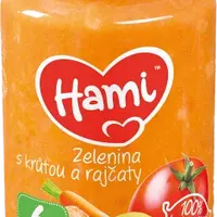HAMI masozeleninový příkrm Zelenina krůta rajčata, 8+ 200 g