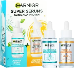 GARNIER Skin Naturals dárková sada pleťových sér, 2 x 30 ml