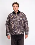 Carhartt WIP OG Detroit Jacket Camo Feather Tree, Black M