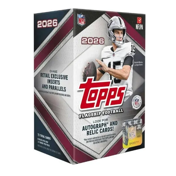 2026 Topps Flagship Football Blaster Box - karty NFL