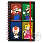 Zápisník Super Mario - 4 Colour