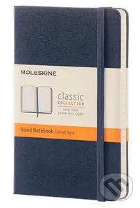 Moleskine - modrý zápisník