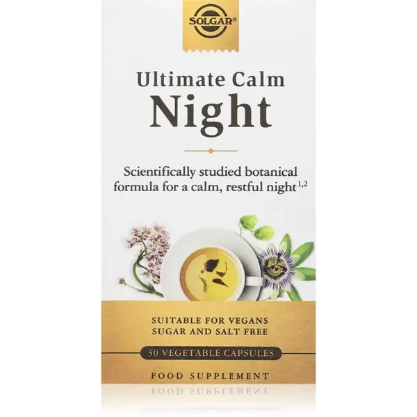 Solgar Ultimate Calm Night kapsle pro klidný spánek 30 cps