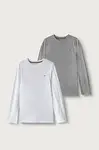 Tommy Hilfiger  tričko s dlouhým rukávem dětské bavlněné 2-pack