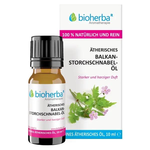 Éterický olej z pakostu (balkánsky) - 10 ml - Bioherba