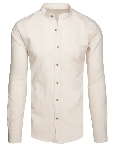 Pánská slim fit košile s dlouhým rukávem