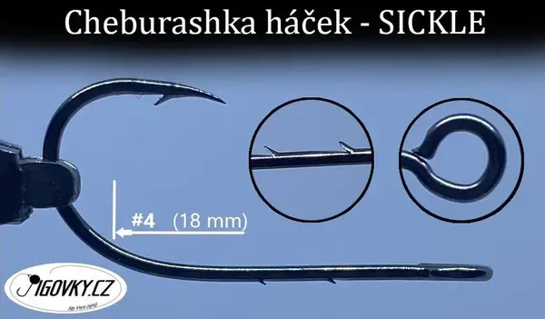 Jigovkycz cheburashka háčik sickle - 1