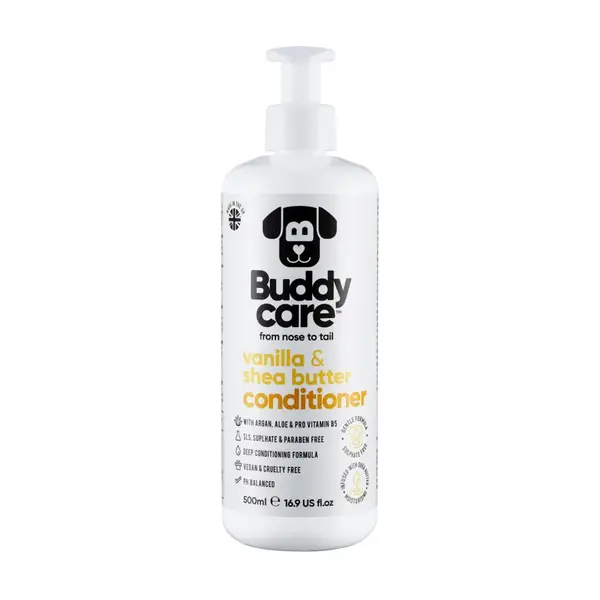 Buddycare Vanilla & Shea Butter kondicionér pro psy 500 ml
