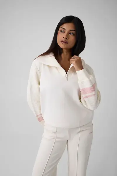 Guess fabrizia half-zip sweatshirt s