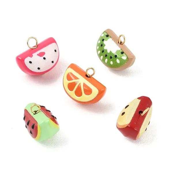 Baking Paint Alloy Charms