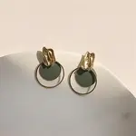 Zinc Alloy Stud Earrings