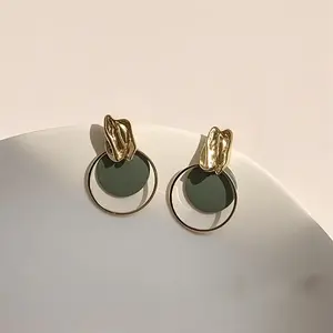 Zinc Alloy Stud Earrings