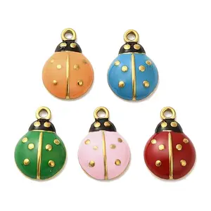 304 Stainless Steel Enamel Charms