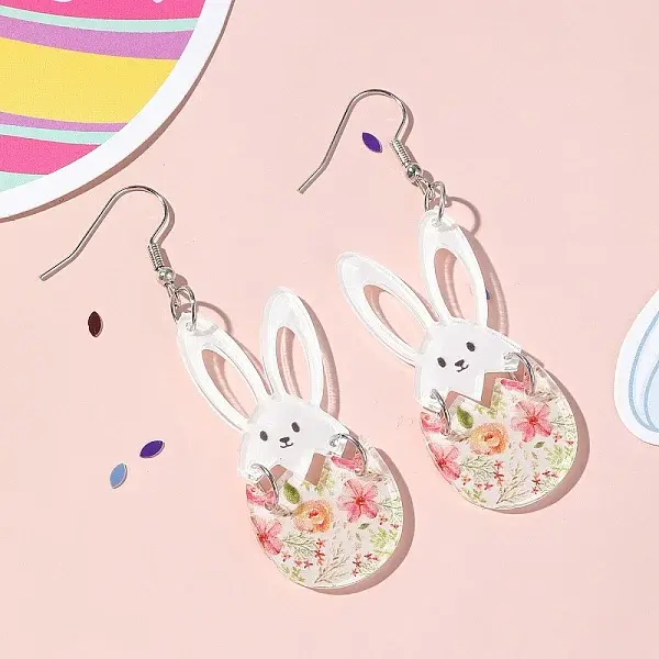 Acrylic Dangle Earrings