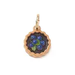 Spray Painted Brass Charms