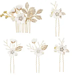 Plastic and Resin and Iron Hairpin Set