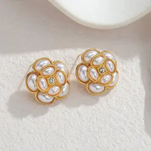 304 Stainless Steel Stud Earrings for Women